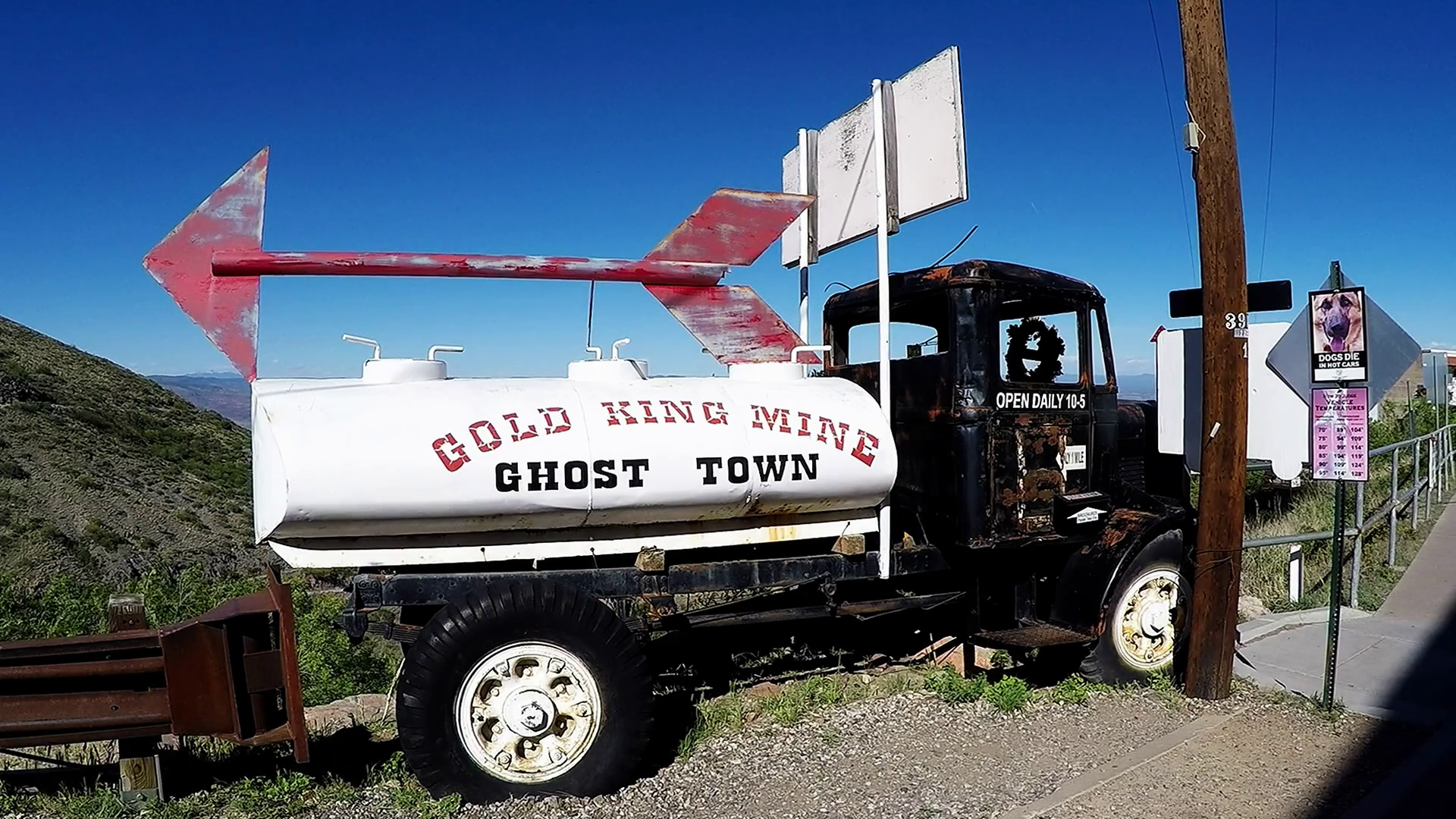 Gold King Mine Ghost Town Sign On Old Truck Jerome Az Stock Video Footage   Videoblocks - Old Truck, Transparent background PNG HD thumbnail