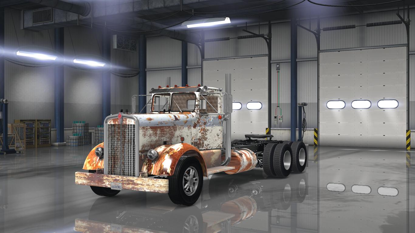 Old Rusty Payware Kenworth 521 V1.0 - Old Truck, Transparent background PNG HD thumbnail