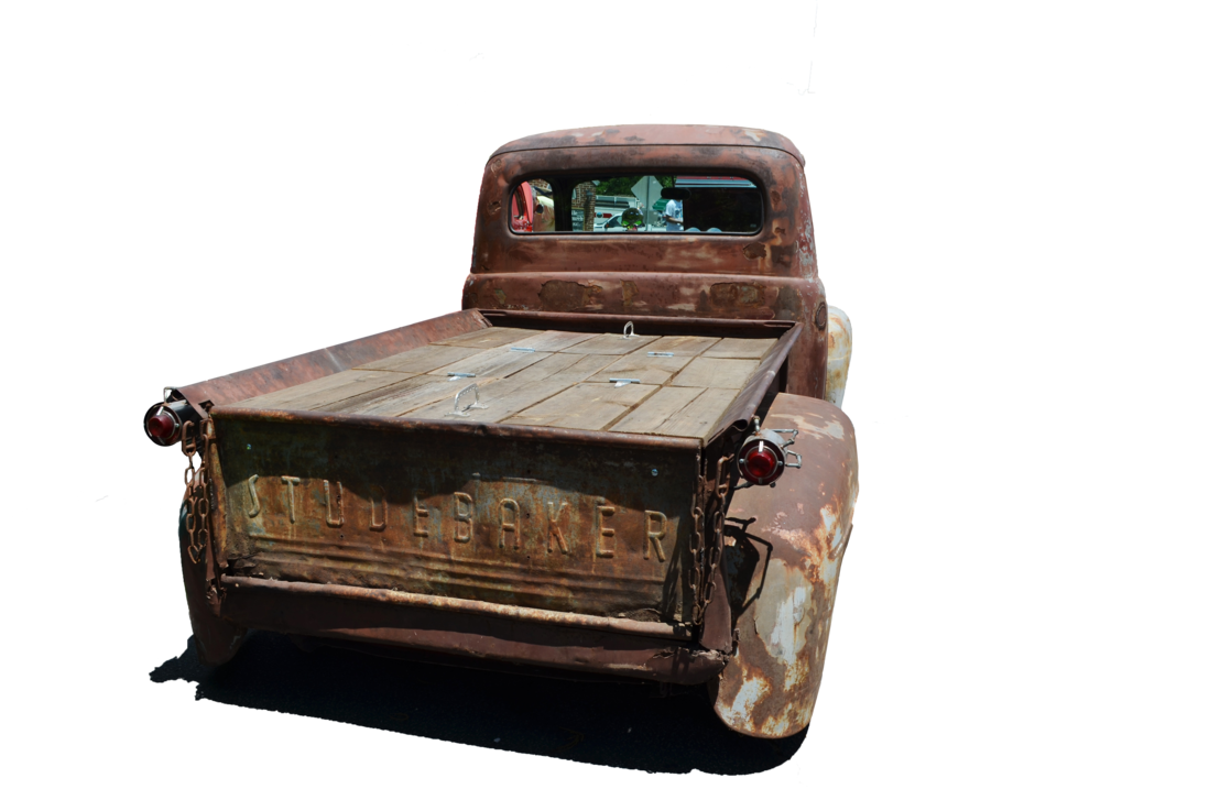 Old Truck PNG Stock Photo 0015 Rea View copy by annamae22  , Old Truck PNG HD - Free PNG