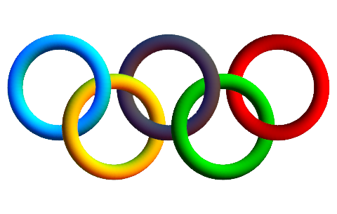 Olympic Rings Png Pic - Olympic Rings, Transparent background PNG HD thumbnail