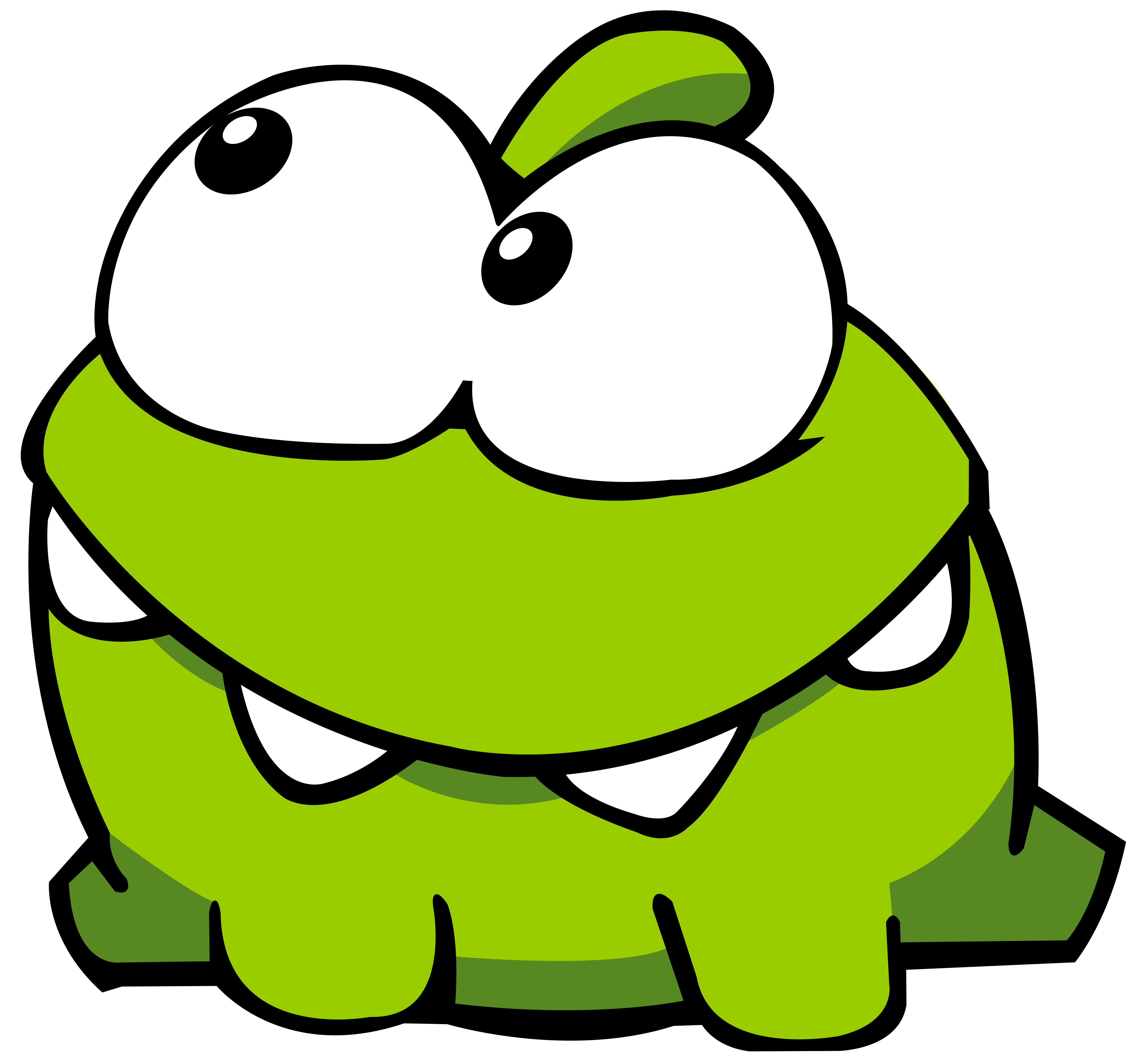Om Nom Png - . Hdpng.com Om Nom 3 By Bluthemacaw, Transparent background PNG HD thumbnail