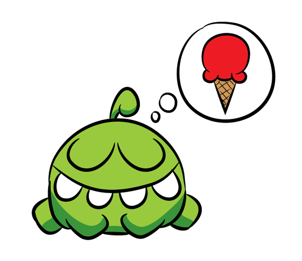 Om Nom From Cut The Rope! By Chubbypillow Hdpng.com  - Om Nom, Transparent background PNG HD thumbnail