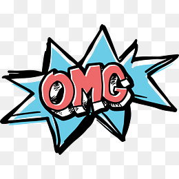 Omg Comics Pattern, Vector, Cartoon, Pattern Png And Vector - Omg, Transparent background PNG HD thumbnail