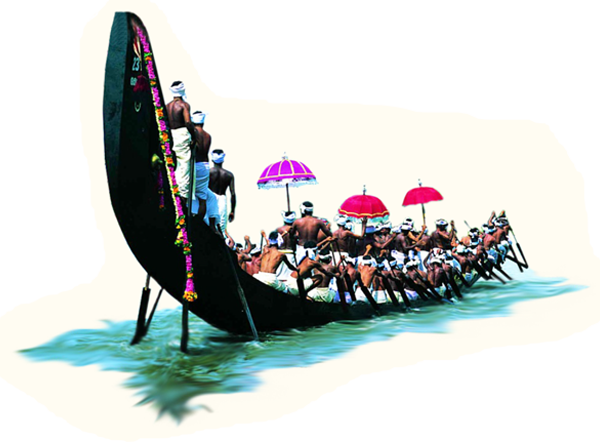 Aranmula Uthrattathi Boat Race  The Famous Snake Boat Carnival On The River Pamba Is On 18Th September 2016. - Onam Boat, Transparent background PNG HD thumbnail