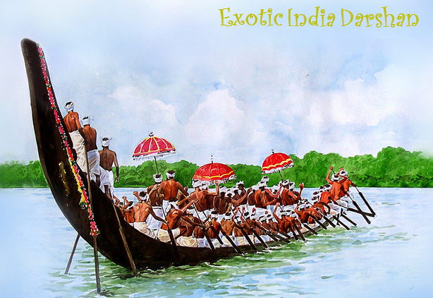 Onam Festival Boat Race Png - Boat Race In Kerala, Transparent background PNG HD thumbnail