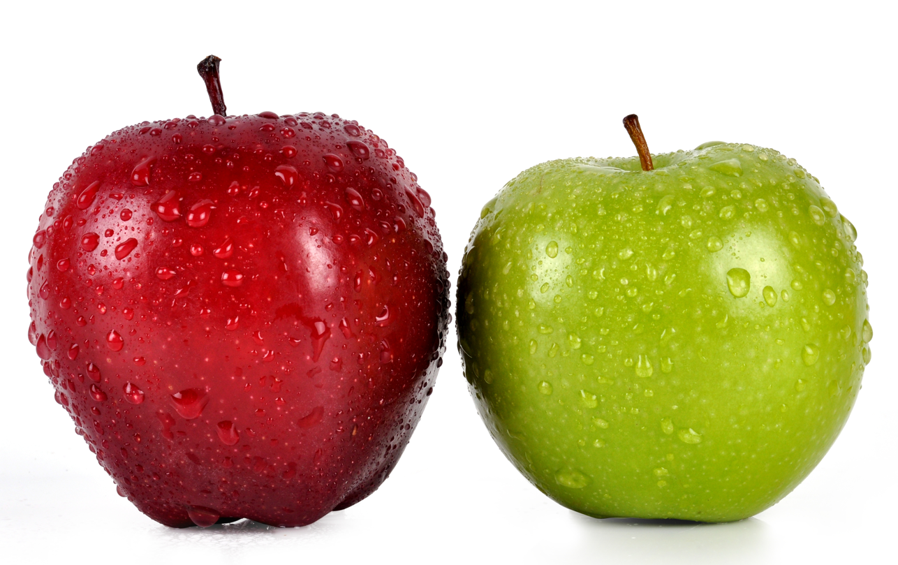 Apples - One Apple, Transparent background PNG HD thumbnail