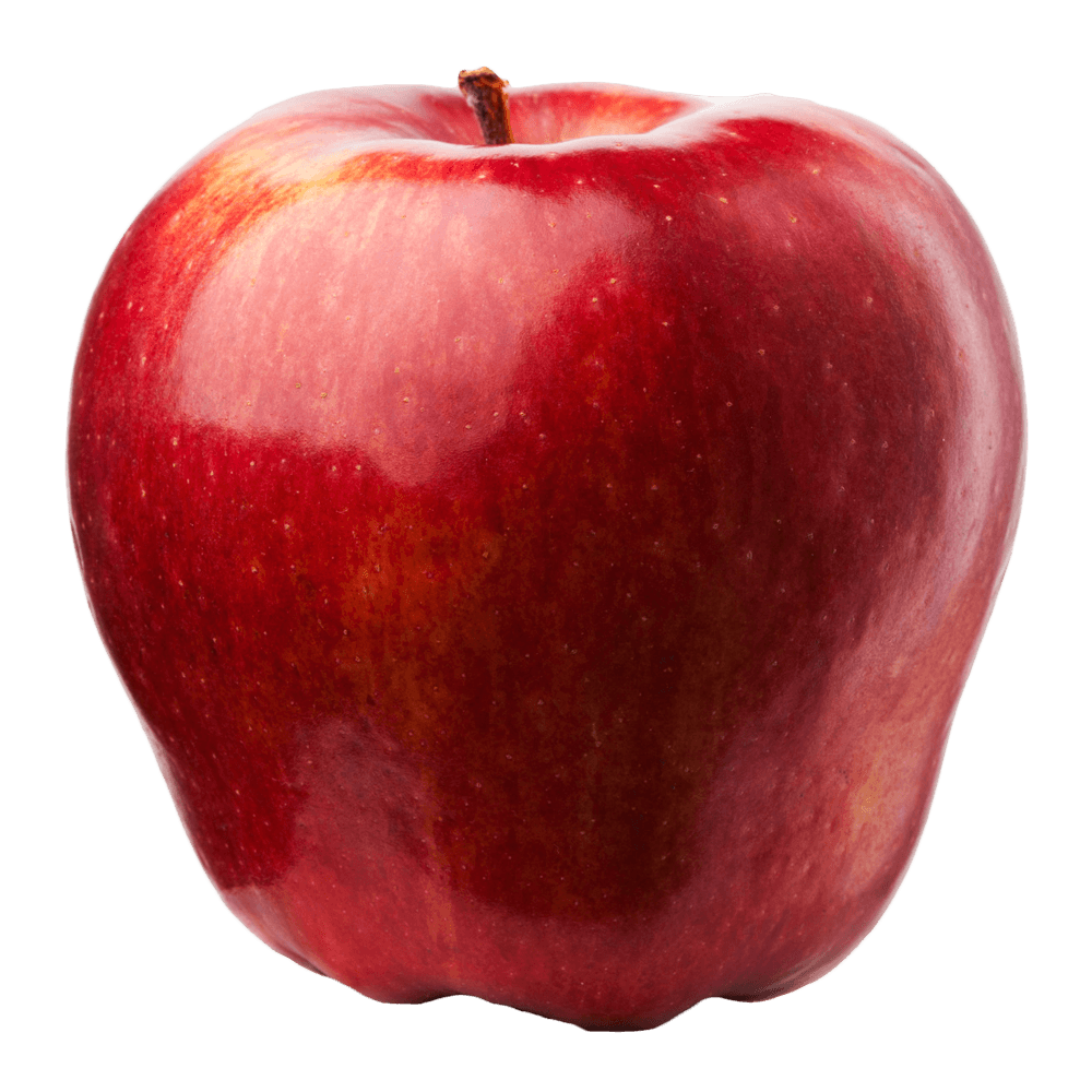 Early Red One (Erova) - One Apple, Transparent background PNG HD thumbnail