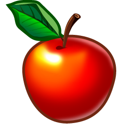 Format: Png - One Apple, Transparent background PNG HD thumbnail