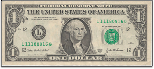 Extensions. - One Dollar Bill, Transparent background PNG HD thumbnail