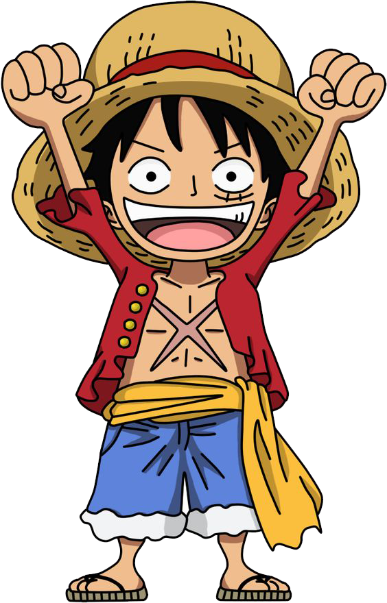 One Piece Chibi Png Image - One Piece, Transparent background PNG HD thumbnail