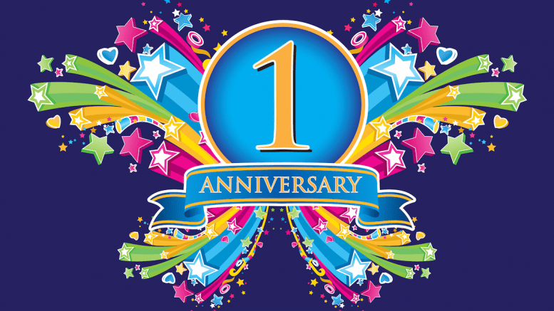 One Year Aniversary - One Year Anniversary, Transparent background PNG HD thumbnail