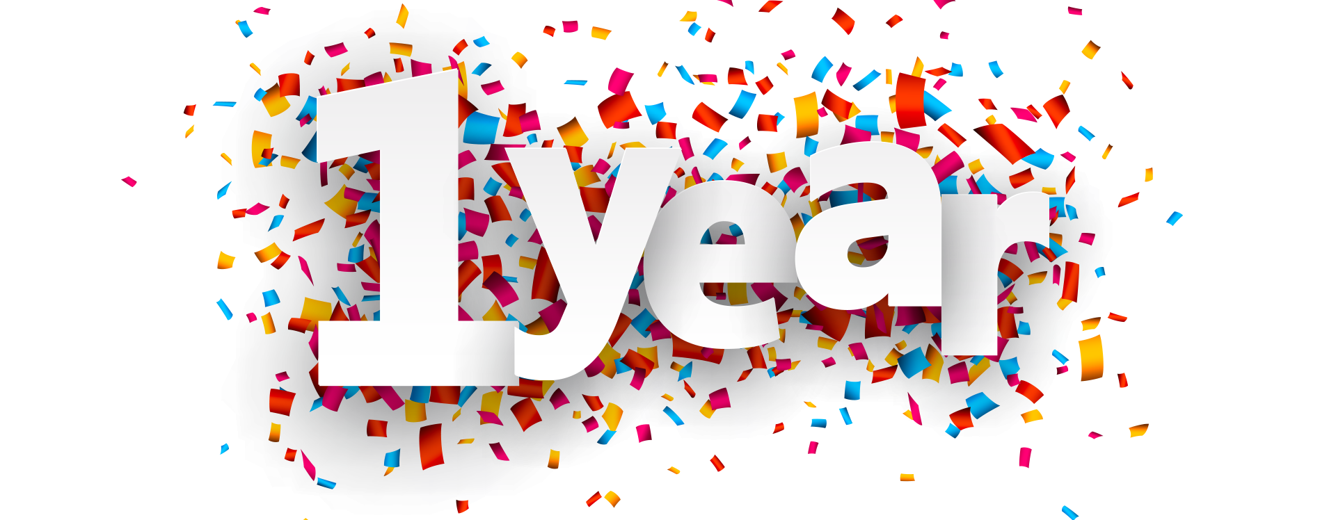 One Year Anniversary - One Year Anniversary, Transparent background PNG HD thumbnail