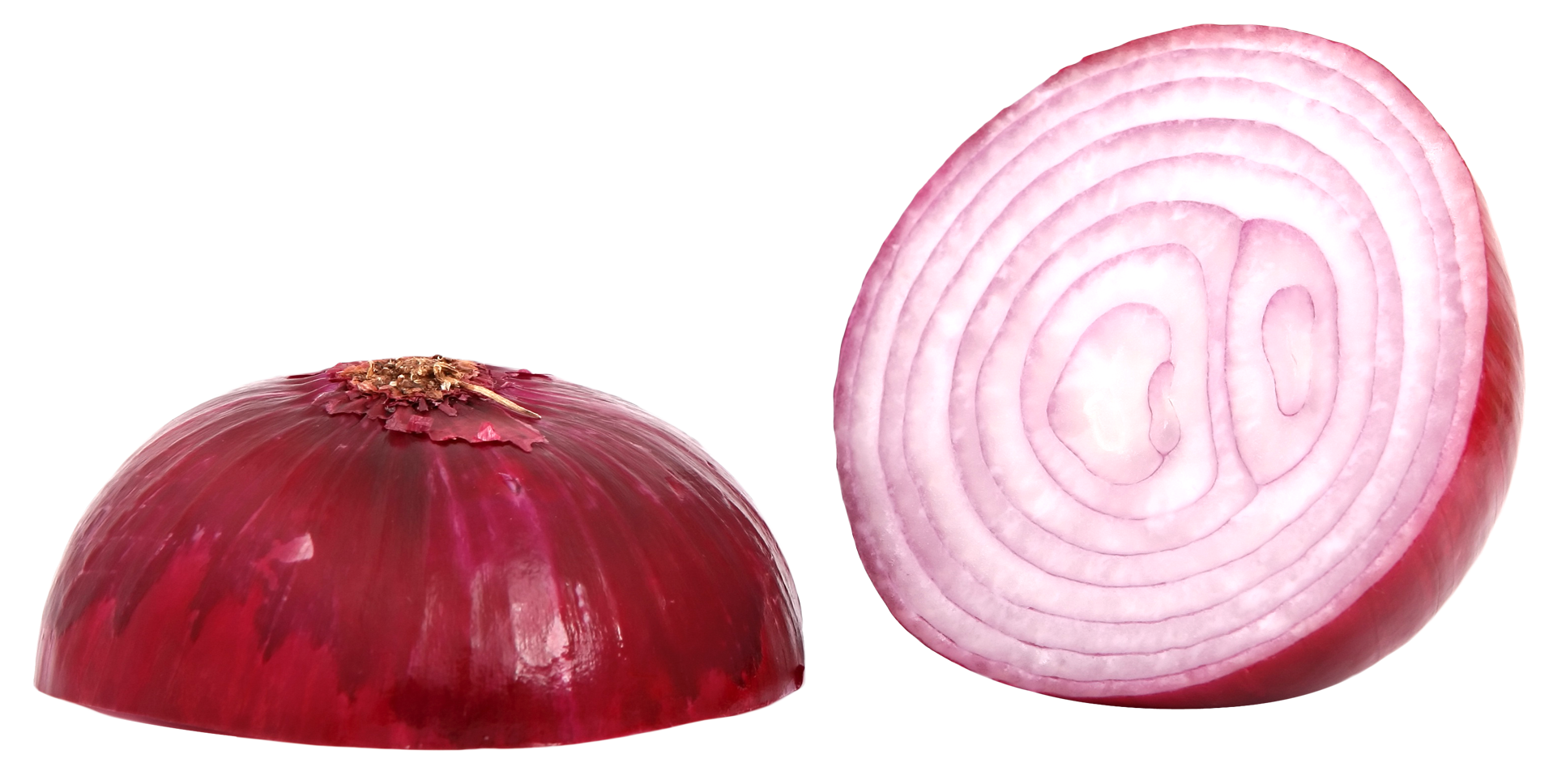Red Sliced Onion Png Image - Onion, Transparent background PNG HD thumbnail