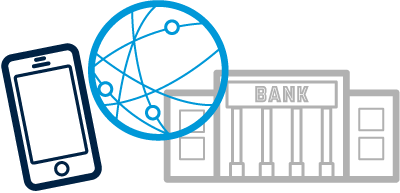 Online banking free icon