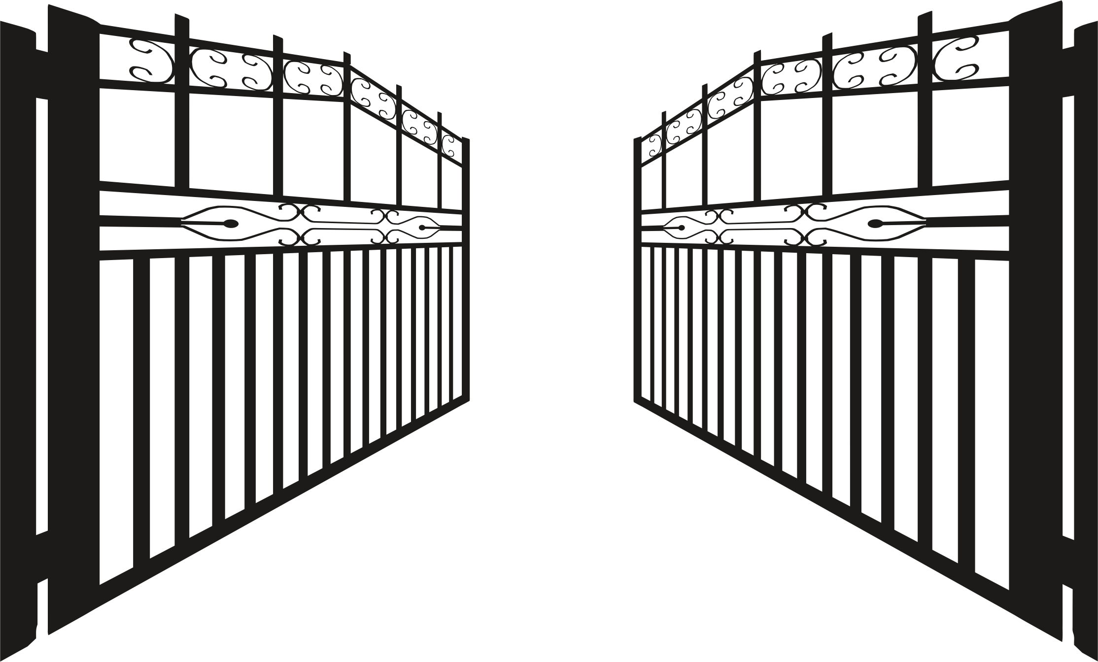 Open - Open Gate, Transparent background PNG HD thumbnail