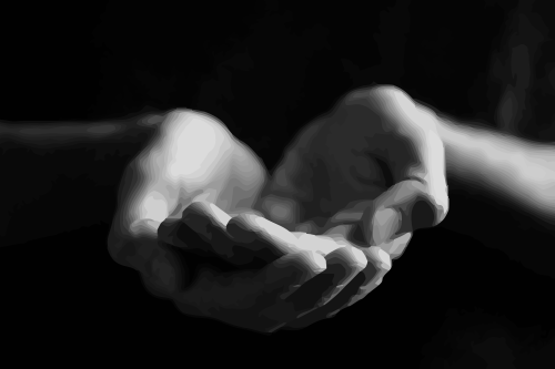 Bookmark Hdpng.com  - Open Giving Hands, Transparent background PNG HD thumbnail