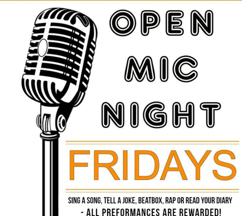Open Mic Fridays At Saloon Bar Tignes - Open Mic, Transparent background PNG HD thumbnail