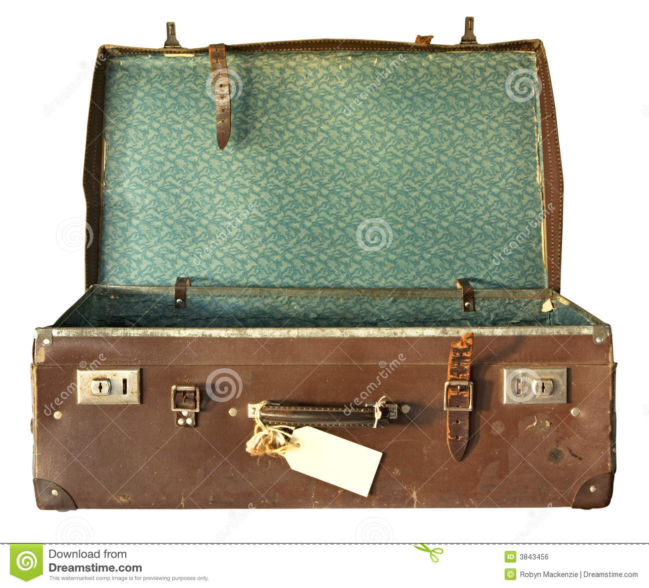 Vintage Suitcase, Open - Open Suitcase, Transparent background PNG HD thumbnail