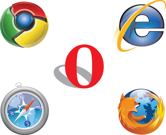Opera Browser Icon, PSD u0026
