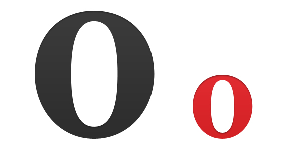 Vector logo Opera logo
