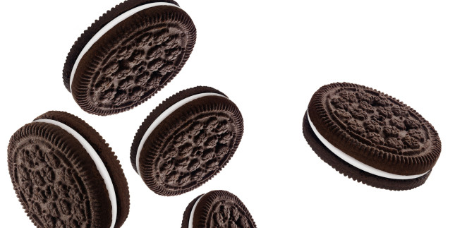 5 Generic Chocolate Sandwich Cookies. Image Shot 2005. Exact Date Unknown. - Oreo, Transparent background PNG HD thumbnail