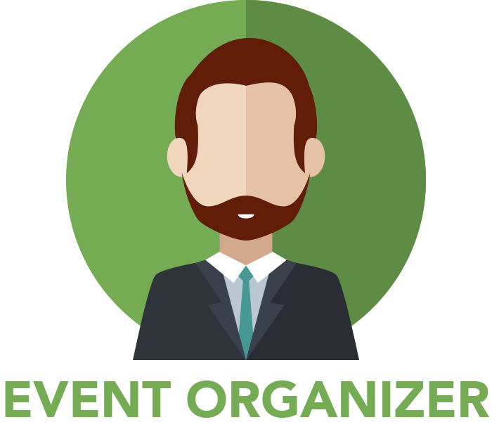 Are you an Event-goer or an Event Organizer / Venue Owner?, Organisers PNG - Free PNG