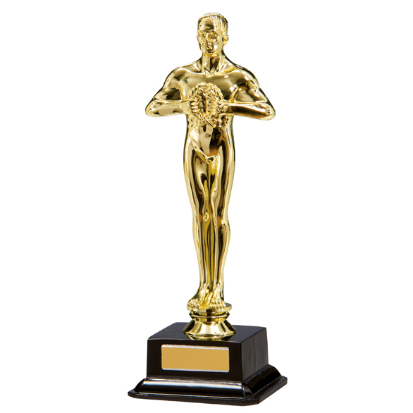 Oscar Award Trophy Png - Oscar Award Trophy Png Hdpng.com 586, Transparent background PNG HD thumbnail