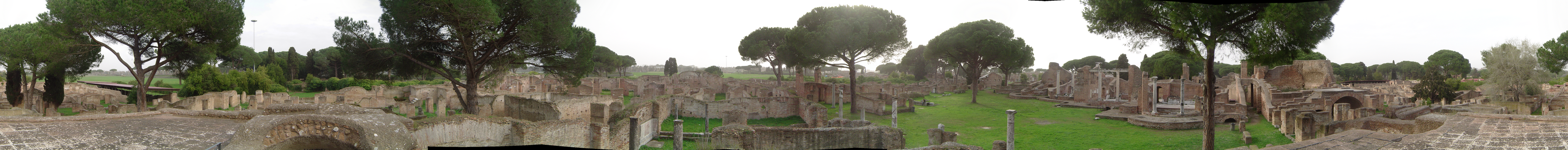 File:The harbour Ostia in Rom