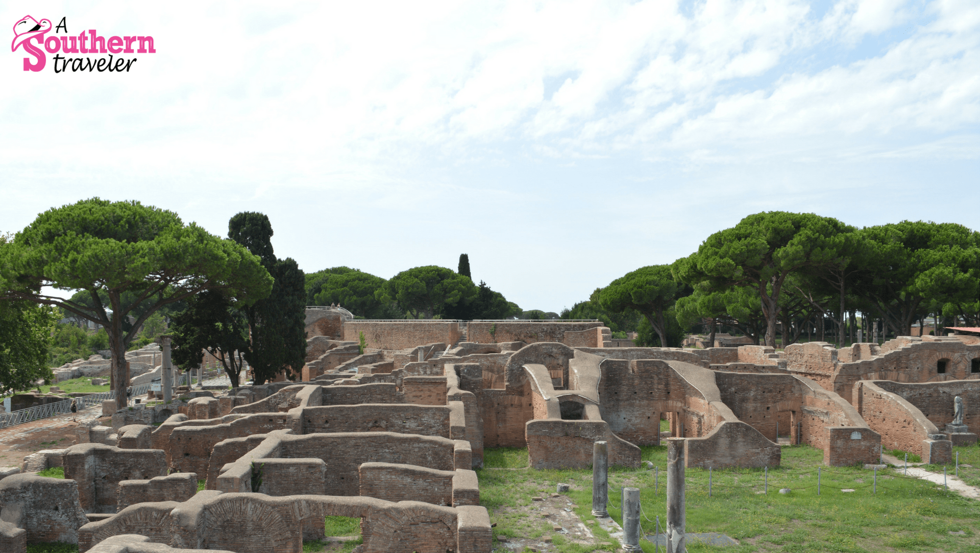 Visiting Ostia Antica - Ostiya, Transparent background PNG HD thumbnail