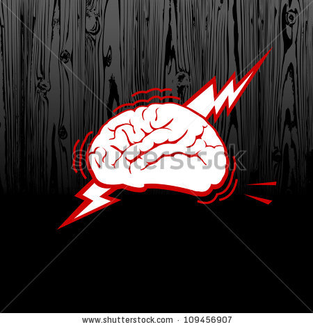 Stressed Out Brain On Dark Wood - Outbrain Vector, Transparent background PNG HD thumbnail