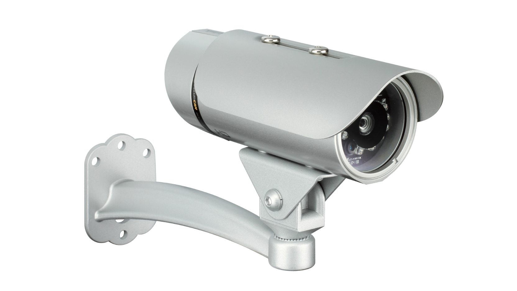 Outdoor Full Hd Poe Day/night Fixed Bullet Network Camera - Outdoor, Transparent background PNG HD thumbnail