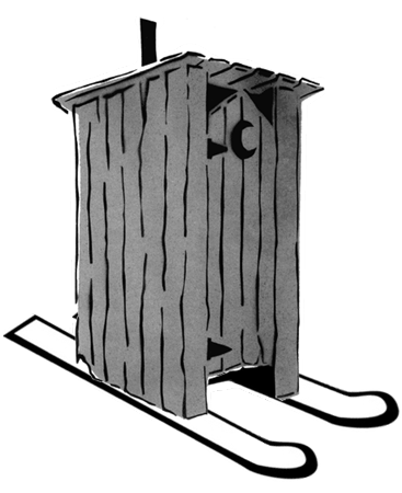 2018 Mackinaw Pepsi International Outhouse Race - Outhouse, Transparent background PNG HD thumbnail