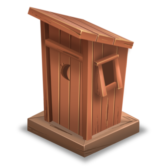 Outhouse.png - Outhouse, Transparent background PNG HD thumbnail
