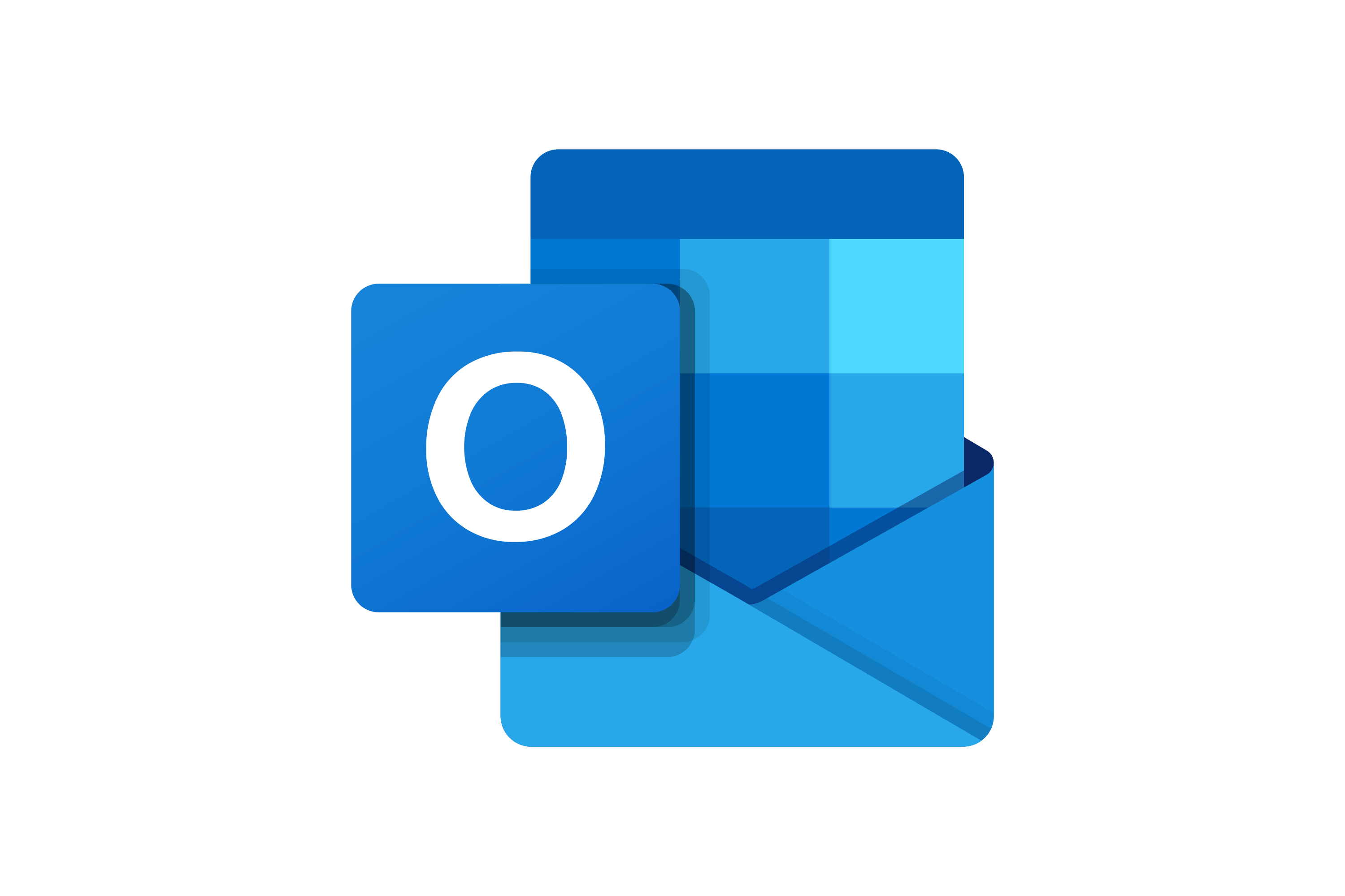 Download Microsoft Outlook Logo In Svg Vector Or Png File Format Pluspng.com  - Outlook, Transparent background PNG HD thumbnail