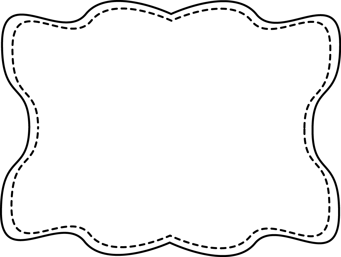 Fancy Frame Clip Art Black And White | Clipart Library   Free - Oval Black And White, Transparent background PNG HD thumbnail