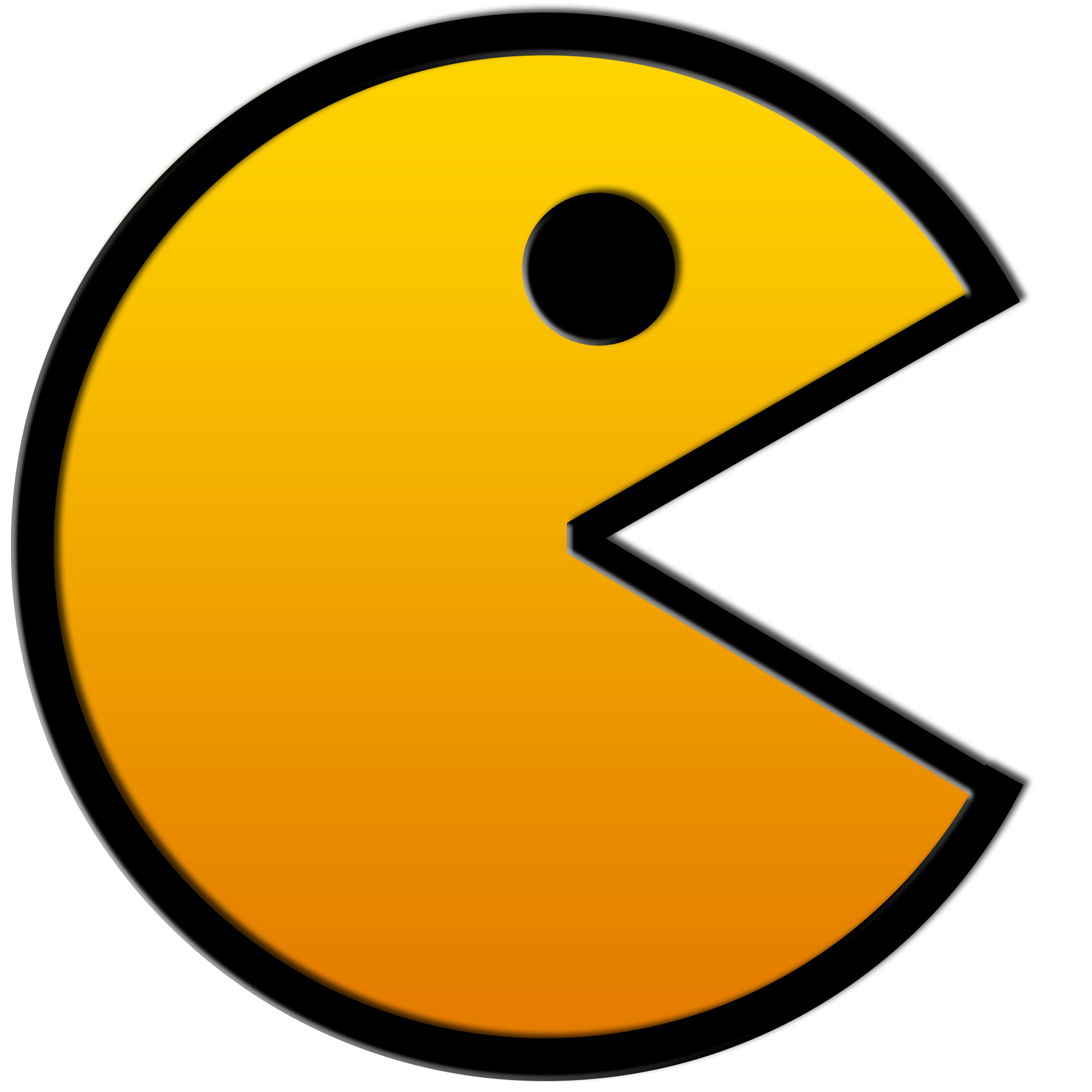Retro Pacman.png - Pac, Transparent background PNG HD thumbnail