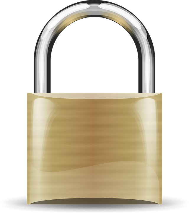Padlock, Portable, Locks, Shackle, Security, Electronic - Padlock, Transparent background PNG HD thumbnail