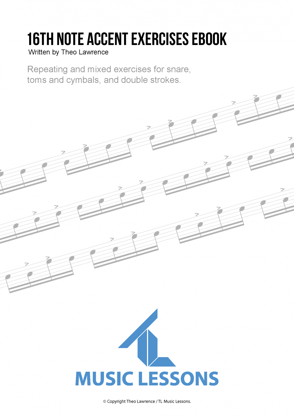 Accents, Drum Ebooks, Practice Exercises, Resources For Drum Teachers, Snare Drum Sheet Music, Technique, Beginners (Grades 1, 2), Intermediate (Grades 3, Hdpng.com  - Page Accents, Transparent background PNG HD thumbnail