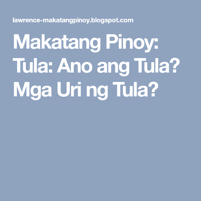 Mga Uri Ng Tula? - Pagmamahal Sa Bayan, Transparent background PNG HD thumbnail