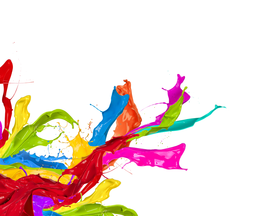 Colorful Paint Splatter Png Image #33314 - Painting, Transparent background PNG HD thumbnail