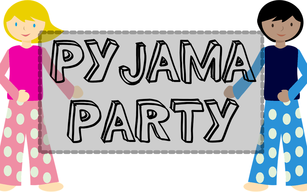 Slumber Party Clip Art Pajama