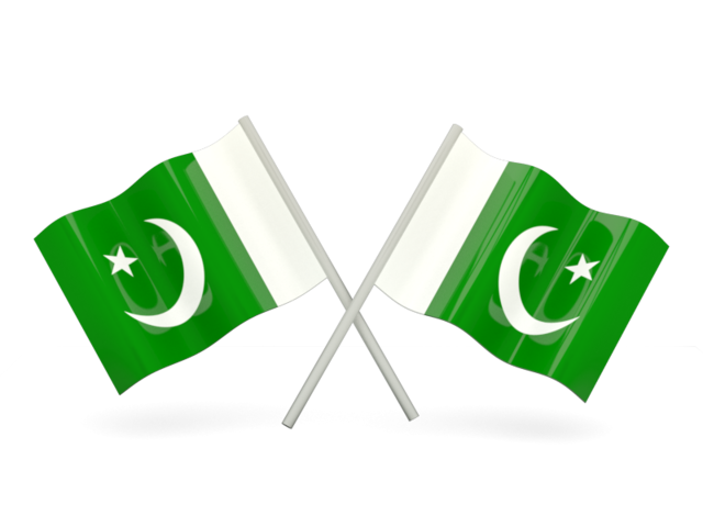 Two Wavy Flags. Download Flag Icon Of Pakistan At Png Format - Pak Flag, Transparent background PNG HD thumbnail