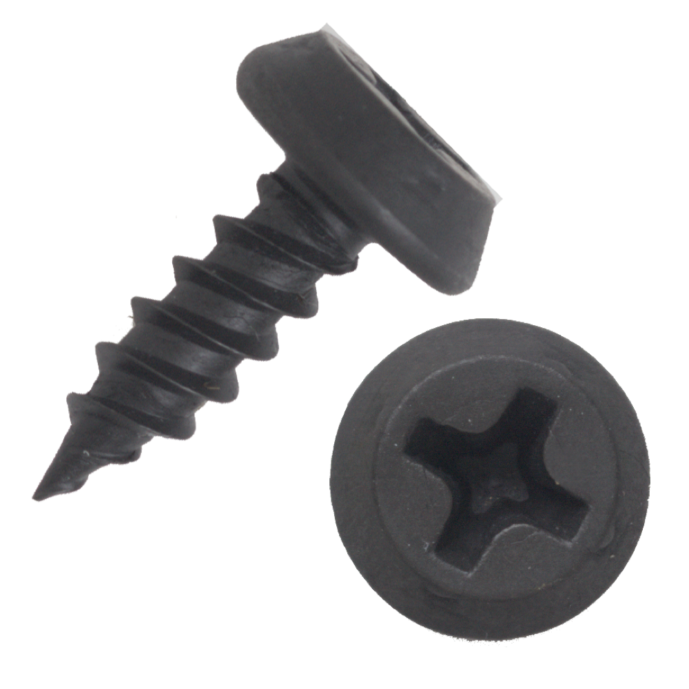 Pan Head Phillip Framing Screw Sharp Point Black Oxide   Tapping, Drywall U0026 Wood Screws   Fasteners   Products - Screw, Transparent background PNG HD thumbnail