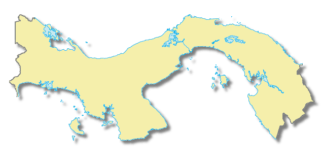 Panama Locator Map - Panama, Transparent background PNG HD thumbnail
