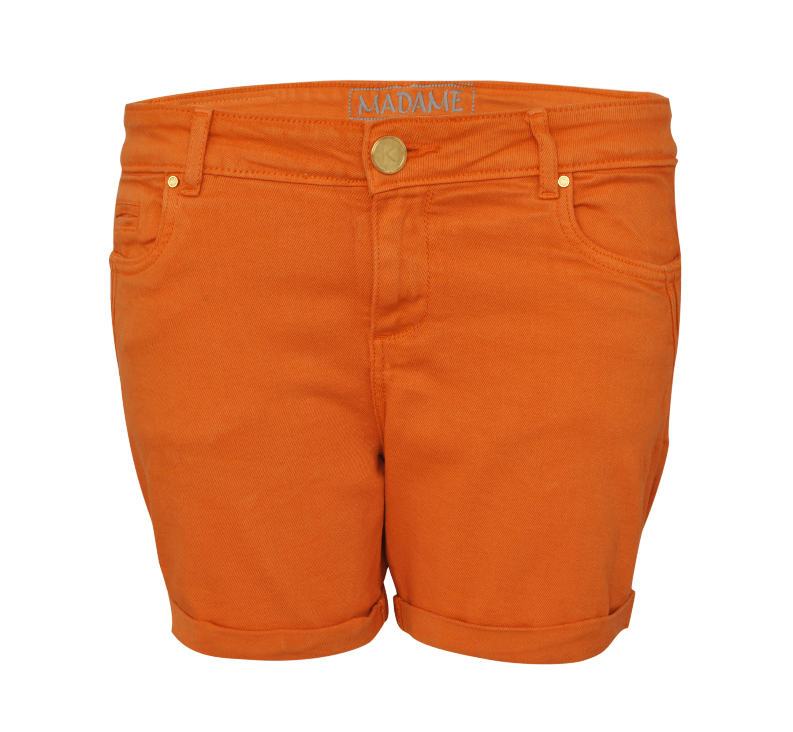 Short Pant Orange - Pant, Transparent background PNG HD thumbnail