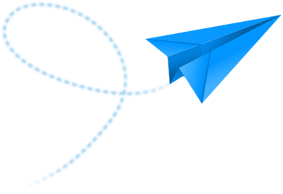 Airplane With Banner Png - Paper Airplane, Transparent background PNG HD thumbnail
