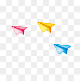 Floating Paper Airplane, Cartoon, Color, Paper Plane Png Image And Clipart - Paper Airplane, Transparent background PNG HD thumbnail