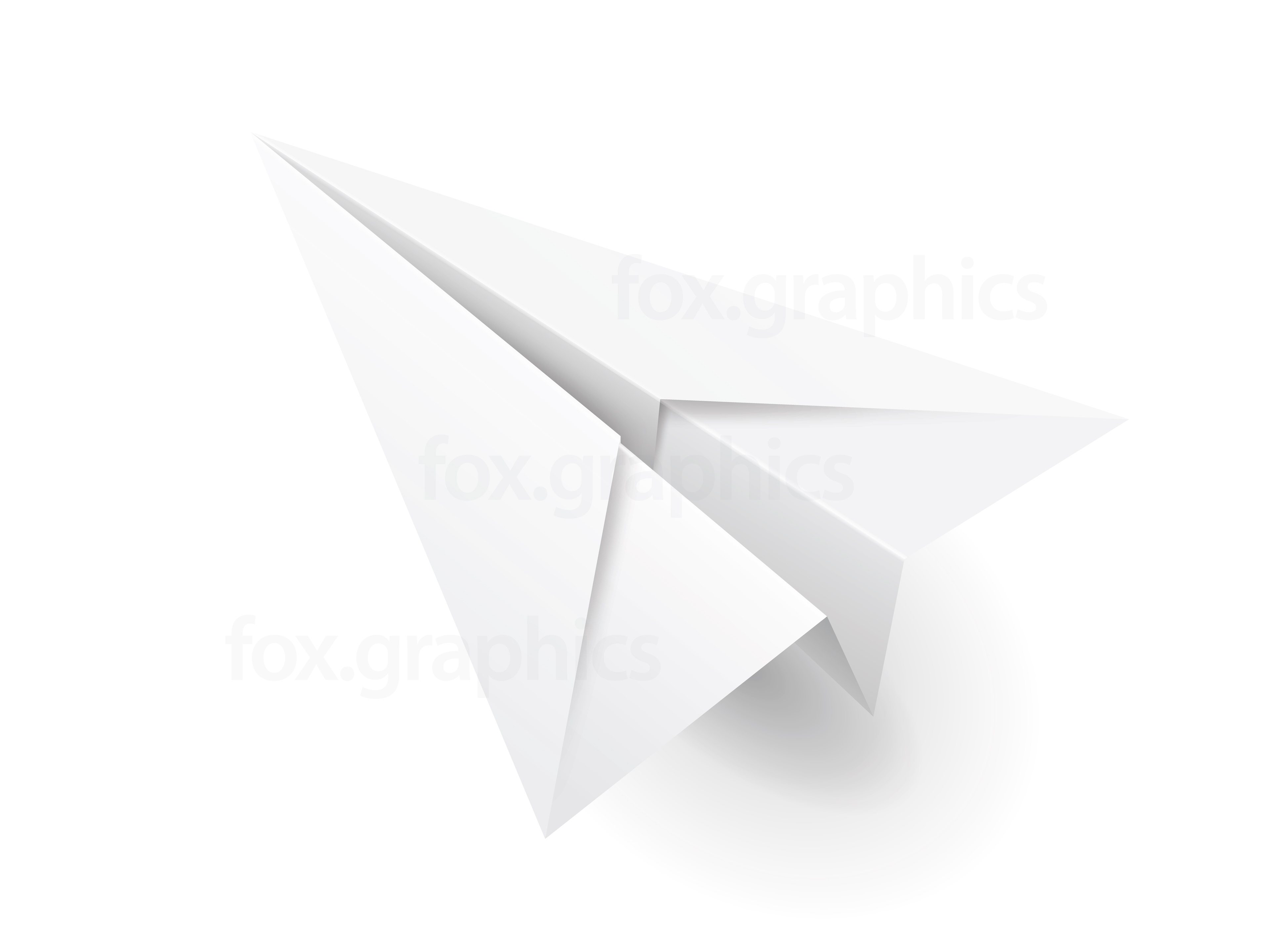 Vector Paper Plane - Paper Airplane, Transparent background PNG HD thumbnail