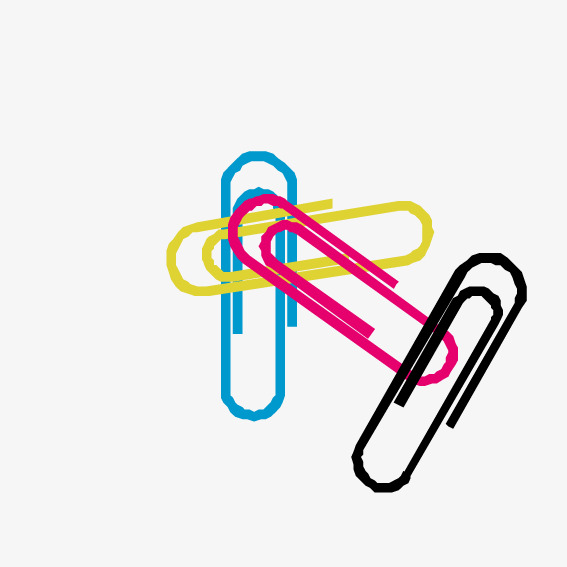 Colored Paper Clips, Vector, Color, Paper Clip Png And Vector - Paper Clip, Transparent background PNG HD thumbnail