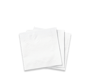 Chinet® Classic White™ Beverage Napkin - Paper Napkin, Transparent background PNG HD thumbnail